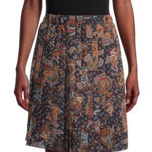 Tommy Hilfiger • Women’s Paisley-Print Skirt• Midnight